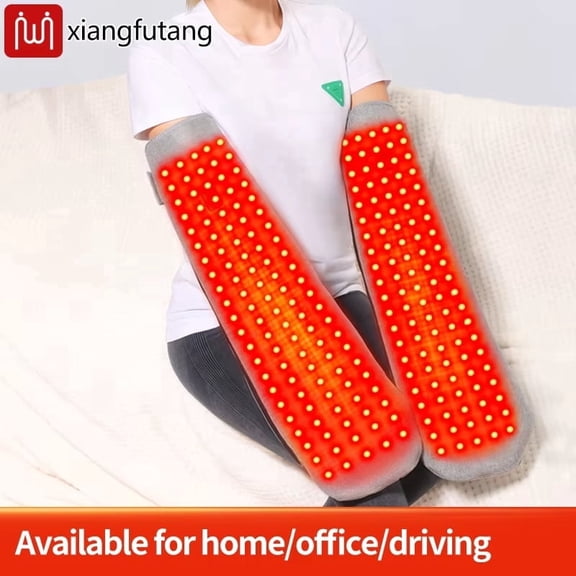 Heated Arm Massager – Electric Warming Sleeve with Red Light for Full Arm, 3 Heat Levels, Auto-Off Timer, Washable, One Size, USB Powered, Relaxation for Wrist, Elbow & Upper Arm, 1-Pack