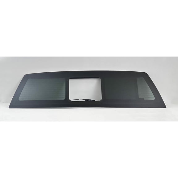 Heated Back Power Slider With Motor Back Window Back Glass Compatible with Ford F150 4 Door Pickup 2021-2025 Models