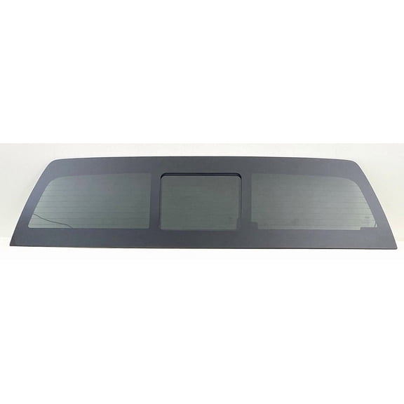 Heated Back Sliding Window Glass Power Slider Compatible with Chevrolet Silverado GMC Sierra 1500 2014-2018 / 1500Limited 2019 / 2500 3500 2015-2019 Models