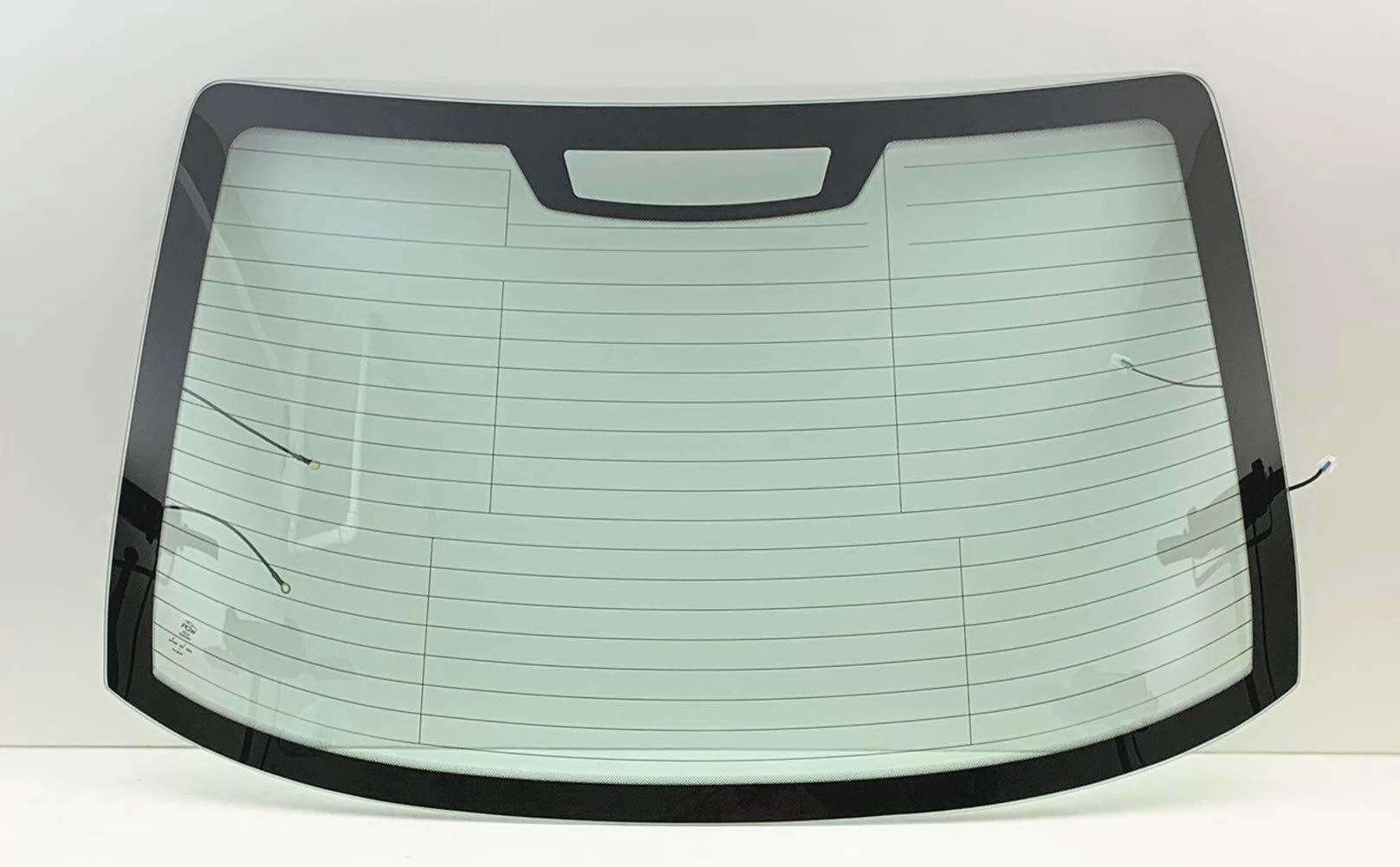 Heated Back Window Back Glass Compatible with BMW 323i 328i 1999-2000 & 325i 325xi 330i 330xi 2001-2005 4 Door Sedan Models