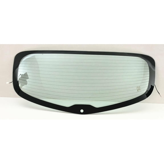 NAGD Heated Rear Tempered Glass Window Compatible With Mazda 3 4 Door Hatchback 2010-2013 Models