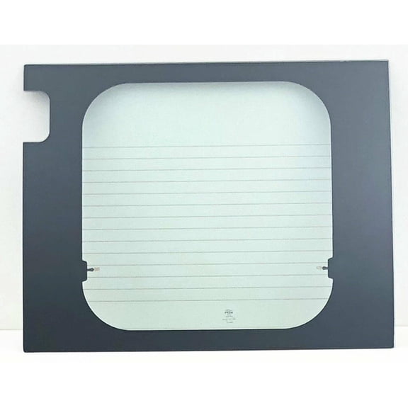 Heated Back Window Back Glass Driver Left Side Compatible with Ram Promaster 1500 2500 3500 Cargo Van 2014-2025 Models (Not For Promaster City Van)
