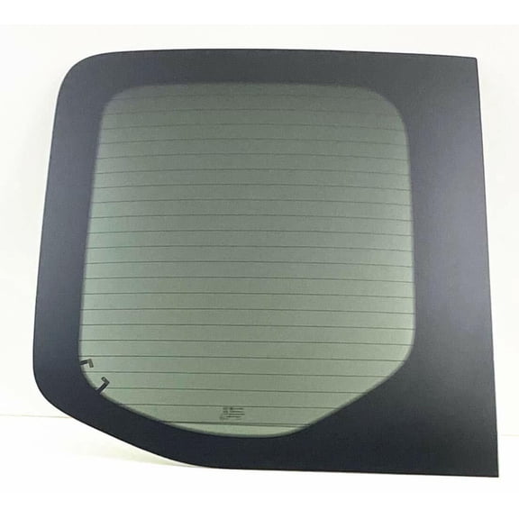Heated Back Window Back Glass Driver Left Side No Wiper Hole Style Compatible with Mercedes Benz Sprinter 1500 2500 3500 4500 2019-2024 Models