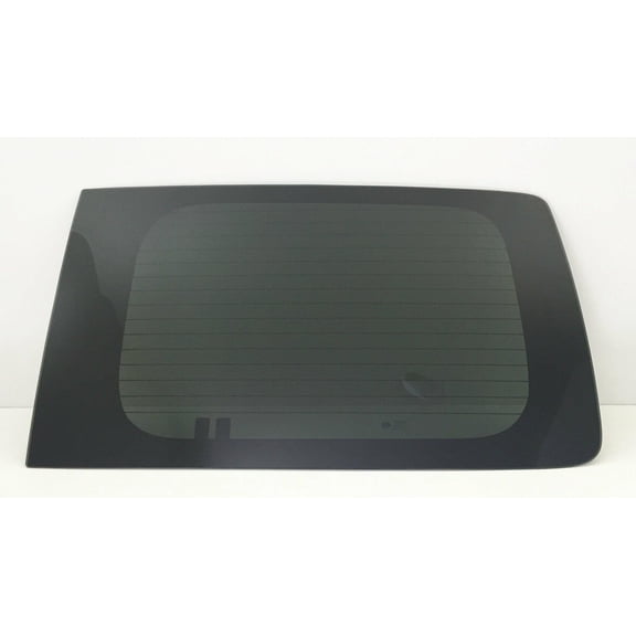 Heated Back Window Back Glass Passenger Right Side Compatible with Chevrolet City Express 2014-2018/Nissan NV200 2013-2021 Models