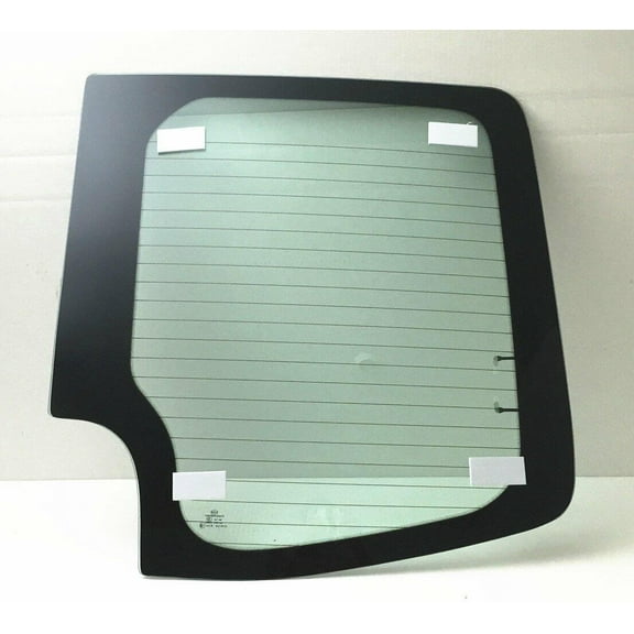 Heated Back Window Back Glass Passenger Right Side Compatible with Mercedes Benz Sprinter 2010-2018 Models