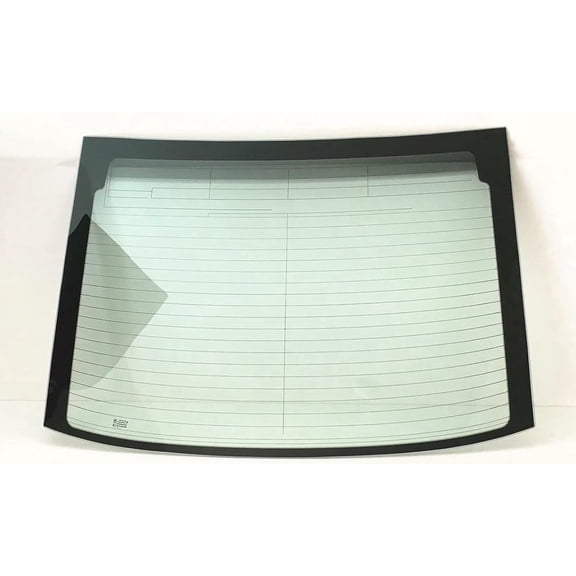 Heated Back Window Back Glass Compatible with Honda Civic 2 Door Coupe 2013-2015 Models