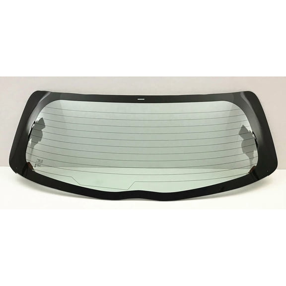 Heated Back Window Back Glass w/o Wiper Hole Style Compatible with Toyota Yaris Hatchback 2012-2019 Models