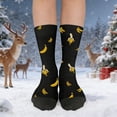 thumbnail image 1 of Heated Banana Socks Competitive Cute Socks Unisex Comfort, 1 of 7