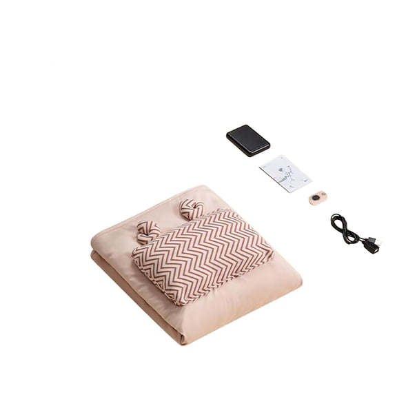 Heated Blanket Cameland 53.14"x27.16" Electric Blanket Warm Up And Velvet Cover Leg Blanket Office Student Dormitory Lunch Break Smart Heating Blanket Gifts for Women on Clearance