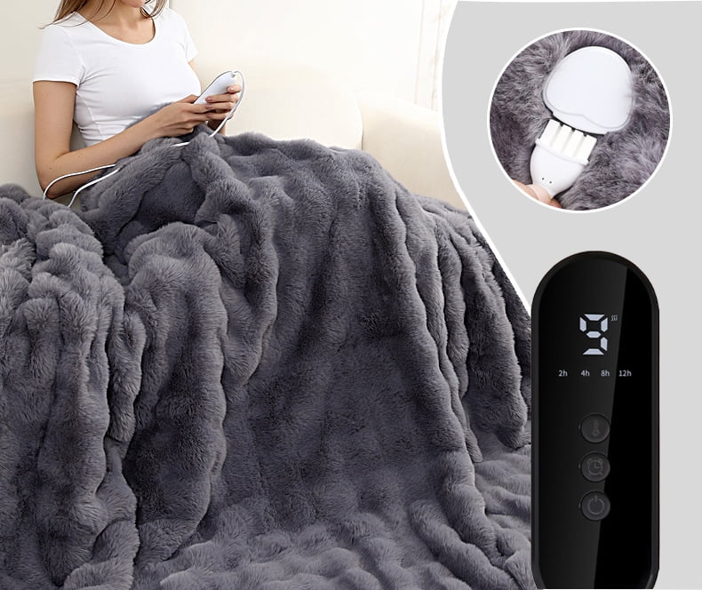 Heated Blanket - Couverture Chauffante | Premium Electric Blanket for Warmth 130*188cm