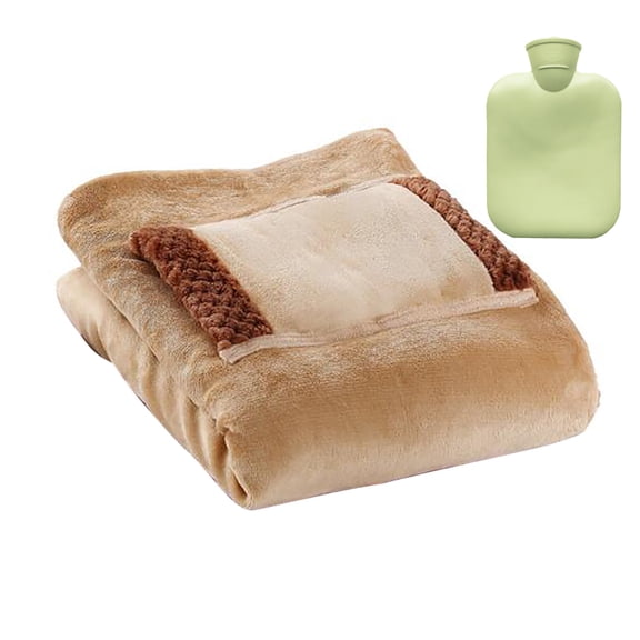 Heated Blanket,Electric Blanket,Heated Blanket Soft USB Blanket Washable For Home Travel Office,Soft Warm USB Heated Lap Blanket,Fast-Heating,Washable,Portable(Brown 32*24in)