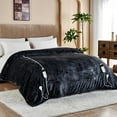 thumbnail image 1 of Heated Blanket Electric Queen Size, Soft Sherpa Flannel Heating Blanket Throw with Overheating Protection, 8 Hours Auto Off 10 Fast Heating Levels, Heat Blanket for Home , Machine Washable-Dark Gray, 1 of 8