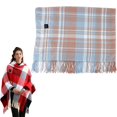 thumbnail image 1 of Heating Pad Heated Blanket Heated Shawl for Women Portable Wearable Usb Heating Blanket Soft Warm Zipper Scarf for Winter Home Travel, 1 of 6