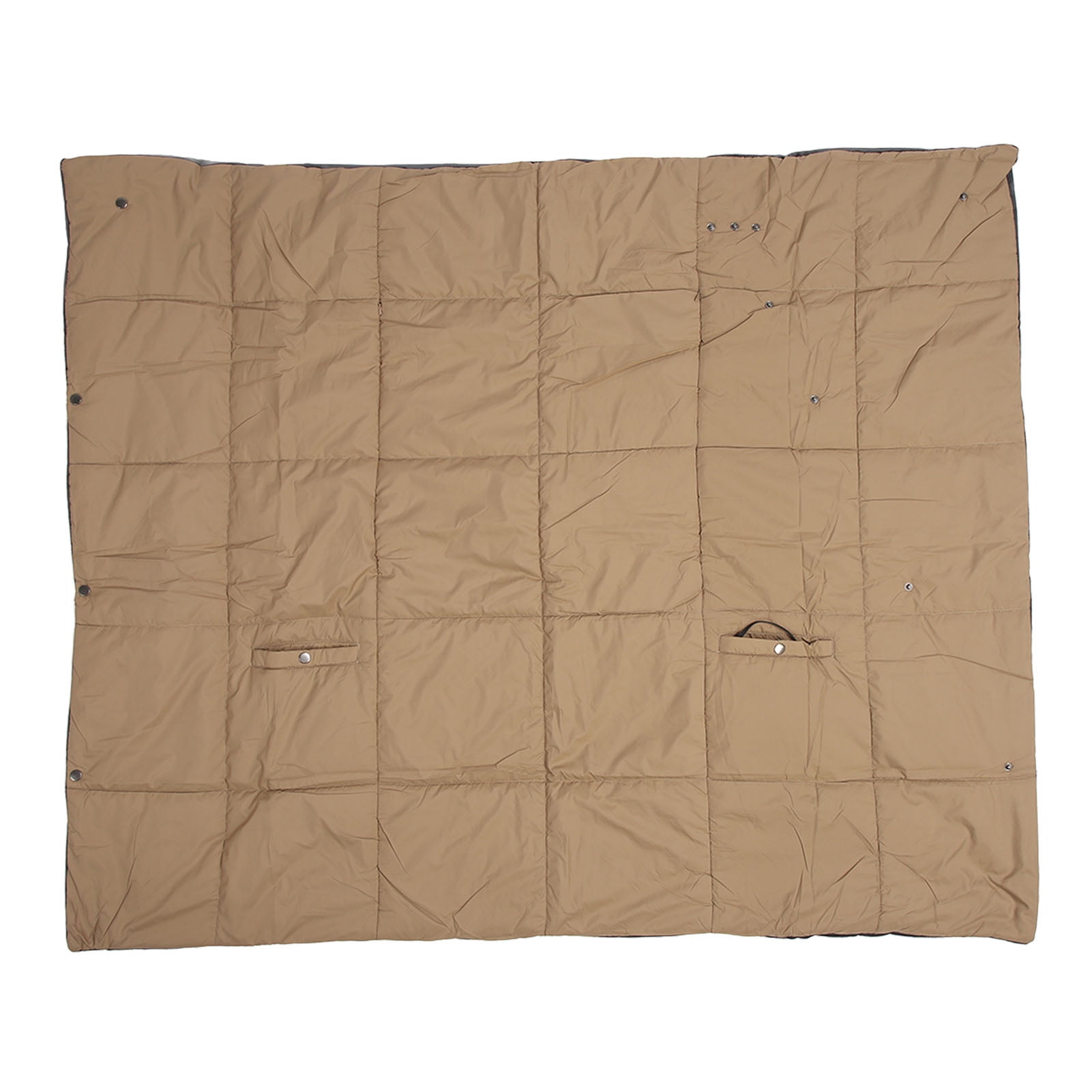 Heated Blanket Khaki Constant Temperature Control Polyester PVC Rapid