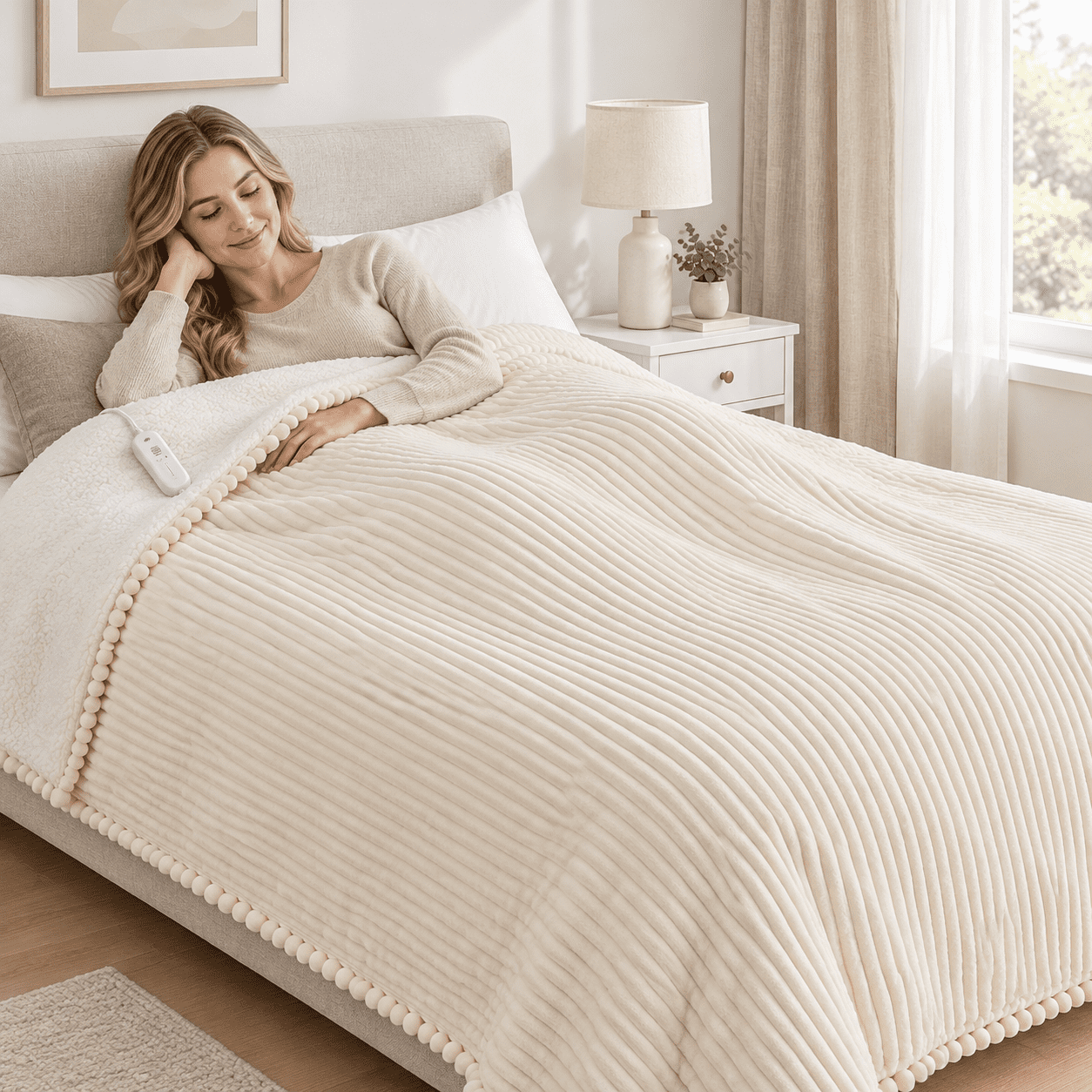 Heated Blanket King Dual Control Fast Heating Etl Certified - Walmart.com