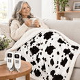 Heated Blanket Queen - Fast Heating Electric Soft Throw With 4 Time ...