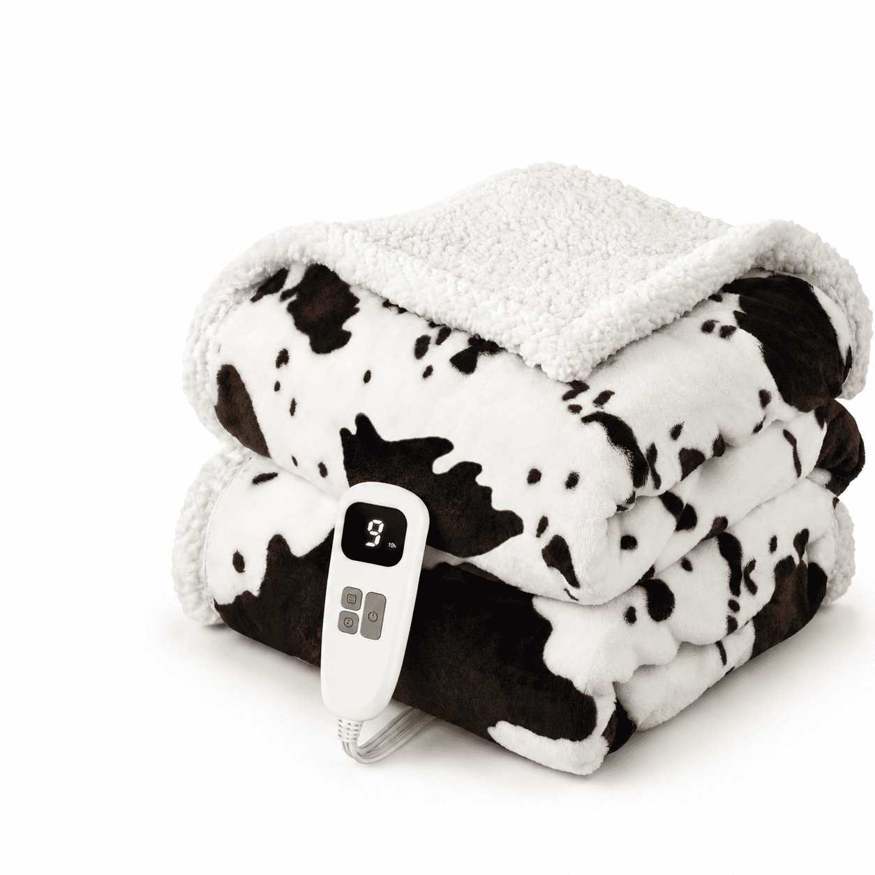 Heated Blanket Throw - Fast Heating Electric Soft With 4 Time Settings ...