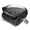 thumbnail image 1 of Marquess Gray Polyester Electric Blanket, Twin, 1 of 9