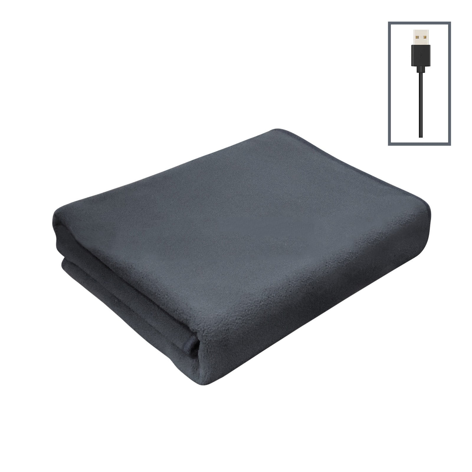 Heated Blanket USB Heating Blanket Lengthened And Widened 5V Thermal Shawl Knee Pad Electric Knee Blanket Giyblacko