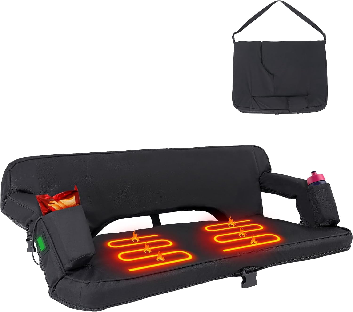 The Original Hot Seat, Dual Heated Bleacher Chair– Pop Design Products