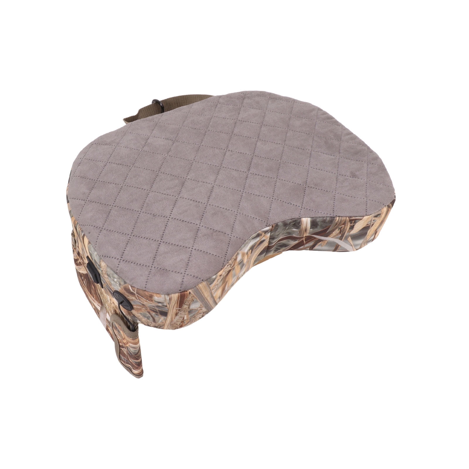 Heated Camping Chair Portable Chair Winter Seat Heating Pad Camouflage Thicken Stadium Cushion for Outdoor Sports Camping Fishing Picnic Beach Hunting Fishing (Reed)