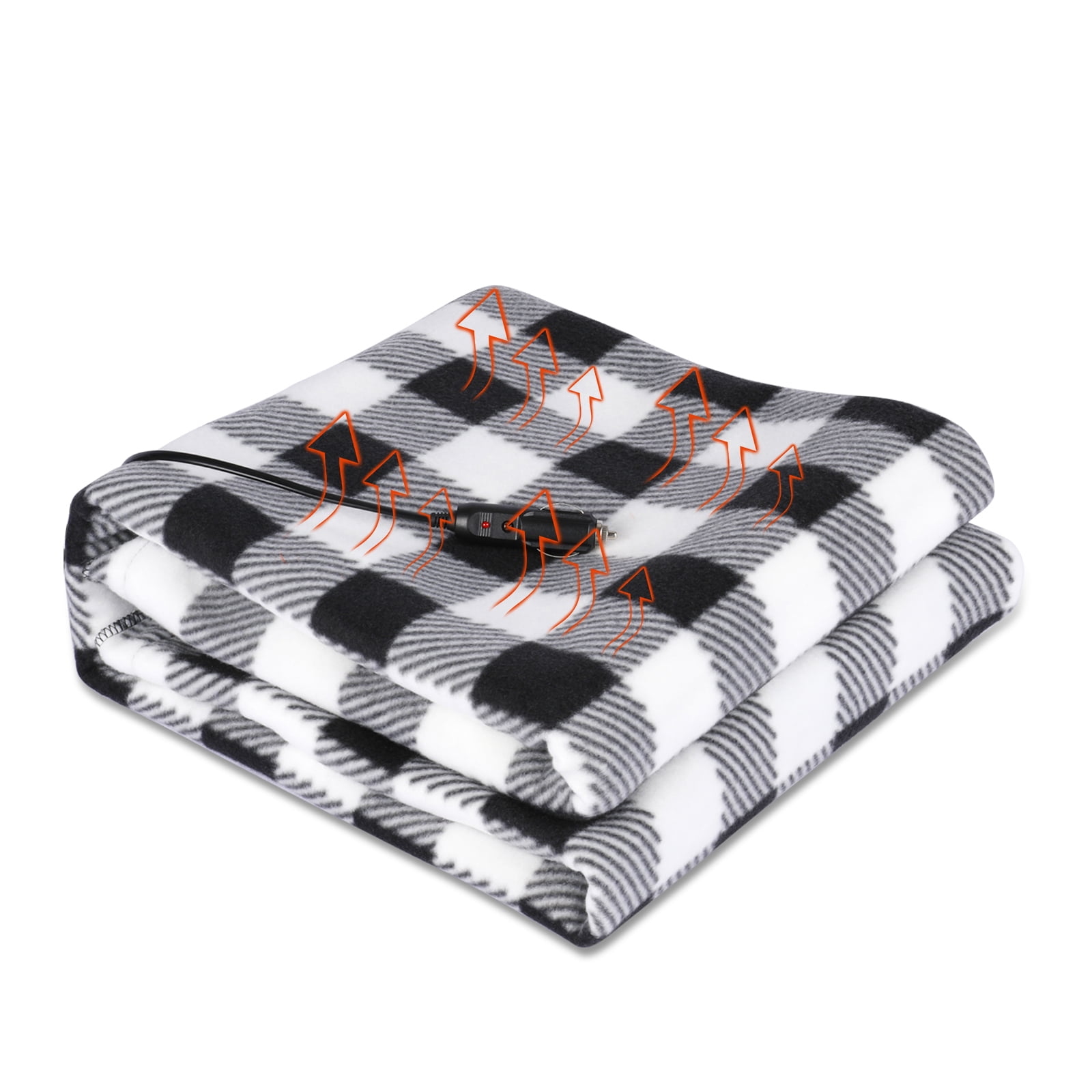 Heated Car Blanket 12 Volt Electric Blanket For Car Portable Heated Blanket  Throw For Car Thermal Soft Sleep Warming Blanket - AliExpress