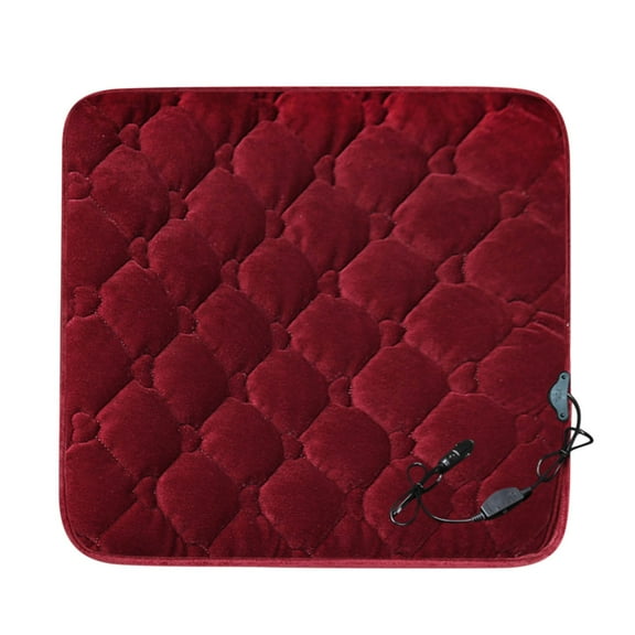 Heated Car Seat Cover Heated Car Seat Cushion, 12V Portable Car Heating Pad Back, Heating And Ventilation Function Winter Driving