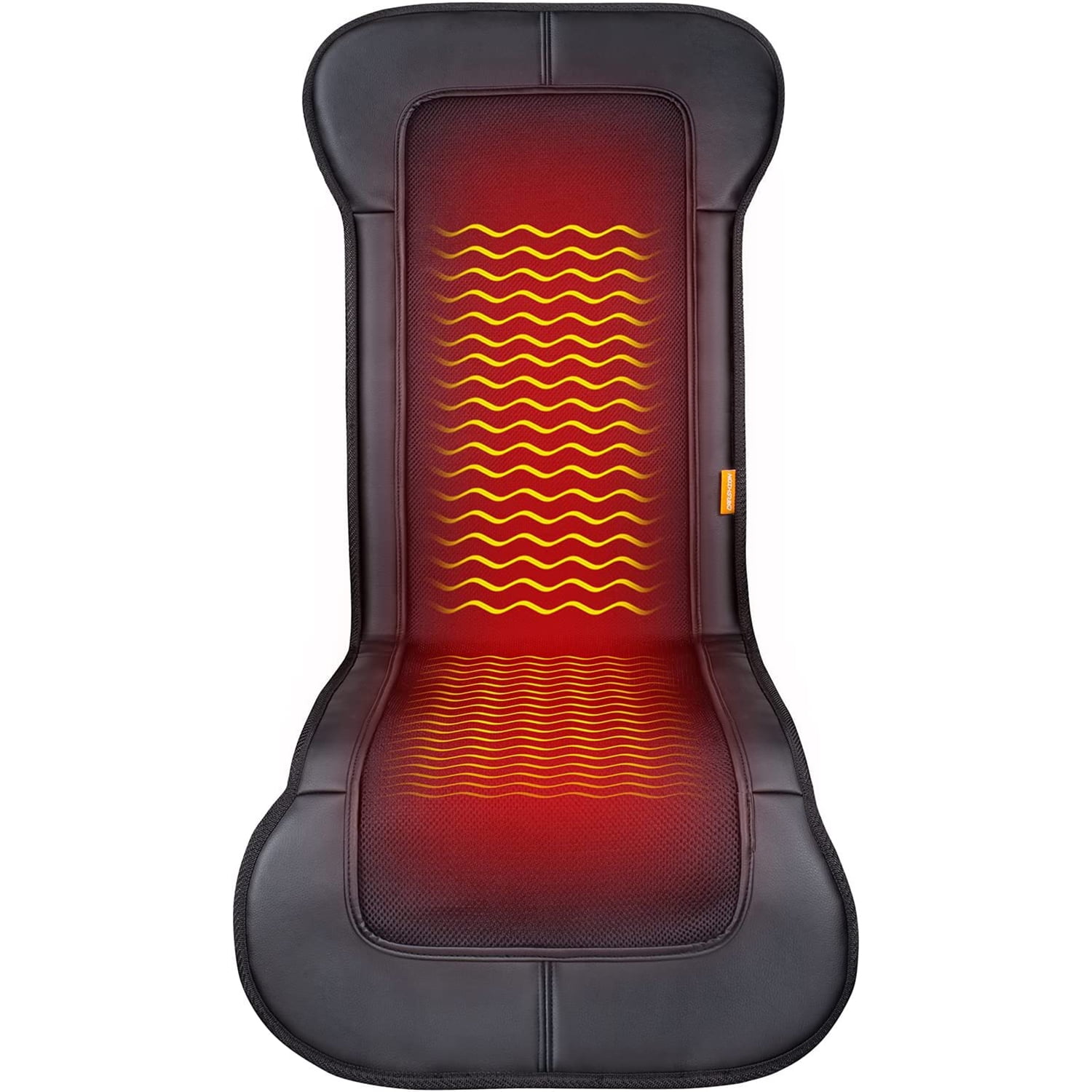 Heated Car Seat Cover with FastHeating Technology for Back,Waist,Thighs to Reduce Stress