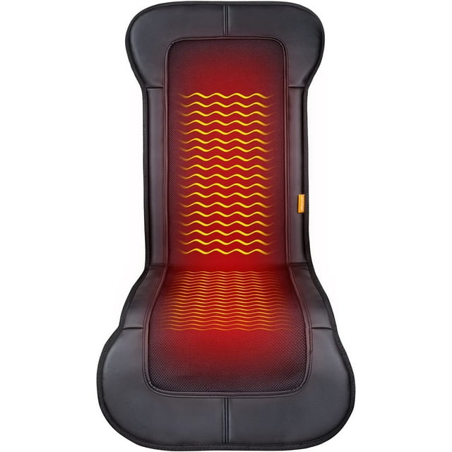 Heated Car Seat Cover with FastHeating Technology for Back,Waist