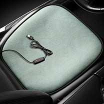 Heated Car Seat Cushion, 12V Portable Electric Seat Pad with Heating and Ventilation, Winter Driving Warmer for Comfort