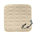 thumbnail image 1 of Heated Car Seat Cushion, Portable Car Heating Pad with Adjustable Temperature Control, Auto Close Safety Feature, Non-Sliping Base for Winter Driving, 1 of 6