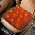 thumbnail image 1 of Heated Car Seat Cushion with USB and Massage Function for Winter Driving,Intelligent Temperature Control and Quick Heating for Relaxedable and Safe Journeys, 1 of 5