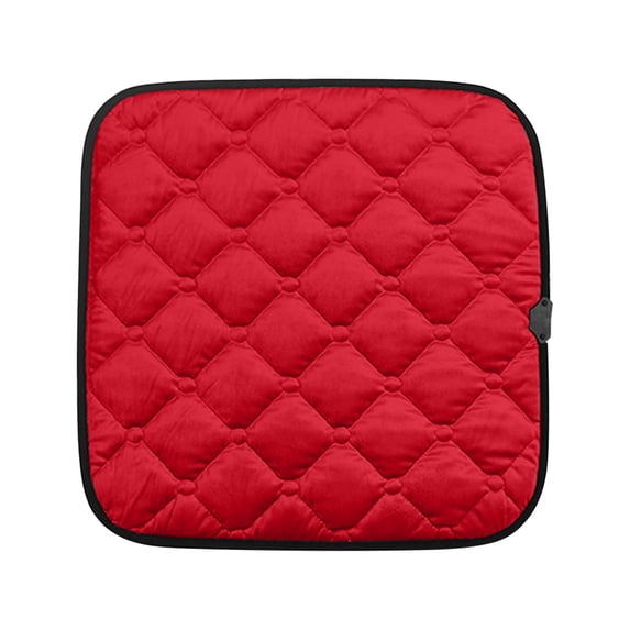 Heated Car Seat Cushion with Back Heating and Ventilation, USB Portable Car Heating Pad for Winter Driving, Adjustable Temperature