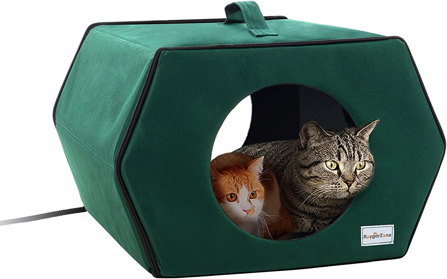 Heated Cat Houses for Indoor/Outdoor Cats, Best Gift for CAT Lovers, 9
