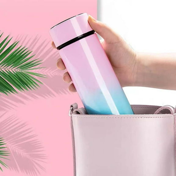 Kitchen Utensils Clearance Heated Coffee Thermos, Stainless Steel Smart Mug with Temperature Display, Vacuum Insulated (White)