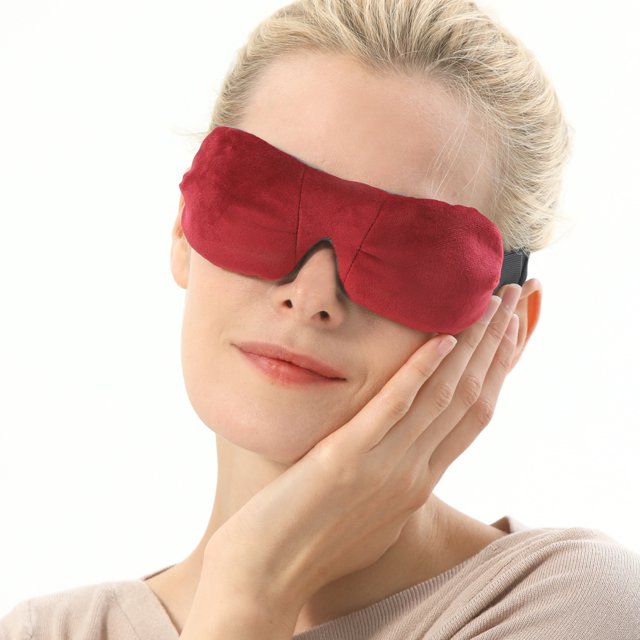 Heated Compress Eye Mask 3D Microwave for Dry Eyes, Chalazion, Stye