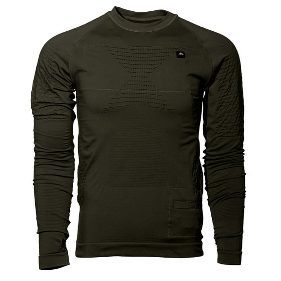 PNUMA Adult Male IconX Heated Core Pine Creek L/S Shirt, Size: L (HC-LS-PC-L)