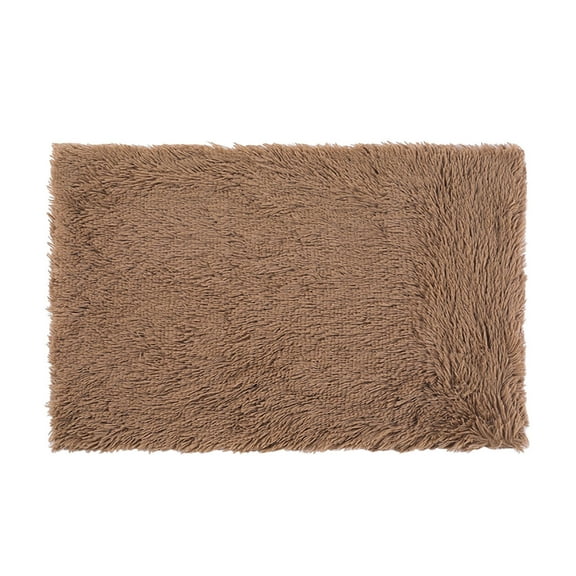 Heated Dog Mat All-Season Pet Blanket, Insulated Warm Bed Pad for Dogs Cats Anti-Slip Floor Heating Pad Indoor Use Easy Clean Polyester Velvet(B)