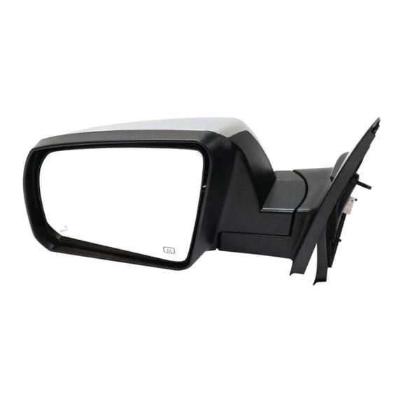 Heated Driver Side Mirror with Blind Spot Detection - Chrome Finish