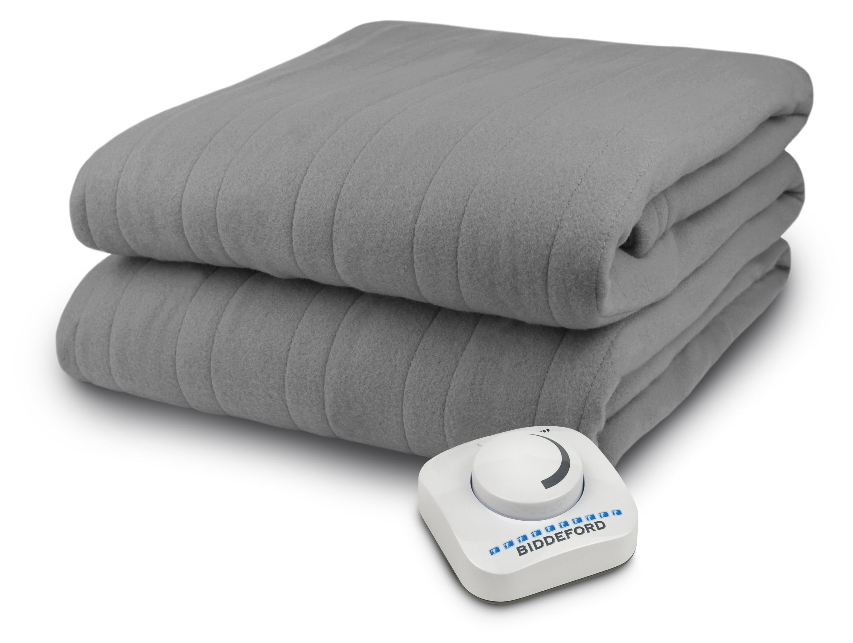Heated Electric Blanket, Biddeford, Bedding, Full, Slate Grey