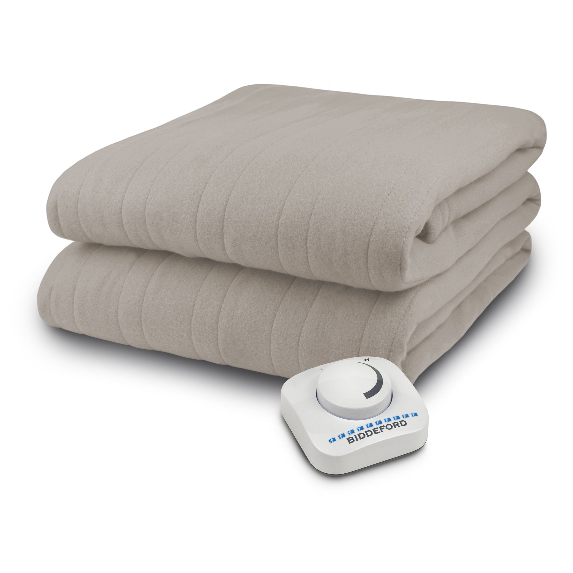 Heated Electric Blanket, Biddeford, Bedding, Twin, Linen - Walmart.com