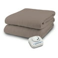 thumbnail image 1 of Heated Electric Blanket, Biddeford, Bedding, Twin, Tan, 1 of 3