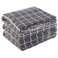 thumbnail image 1 of SUNNY HEAT Electric Heated Blanket Queen Size 84''x90''- 4 Heat Levels & 10 Hours Auto off, Fast Heating & Over-Heat Protection, Light grey lattice, 1 of 6