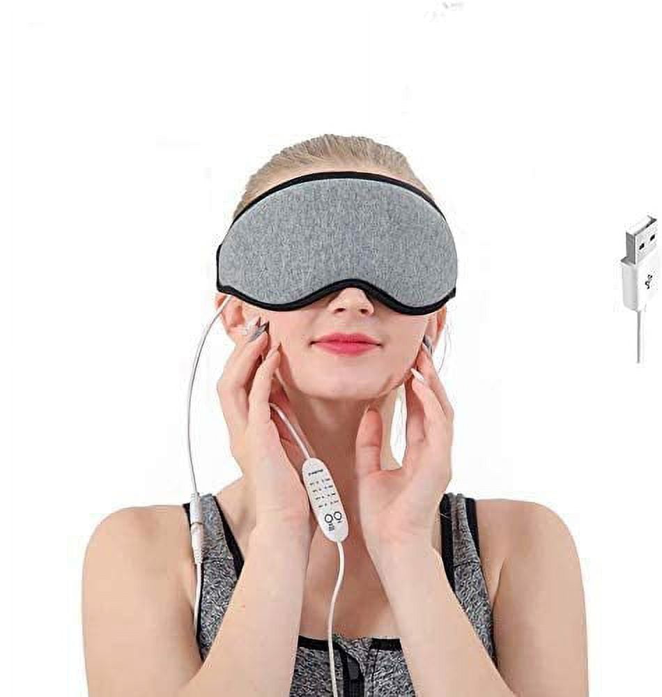 Heated Eye Mask Sleeping Masks ,Weighted Eye mask for Women Warm