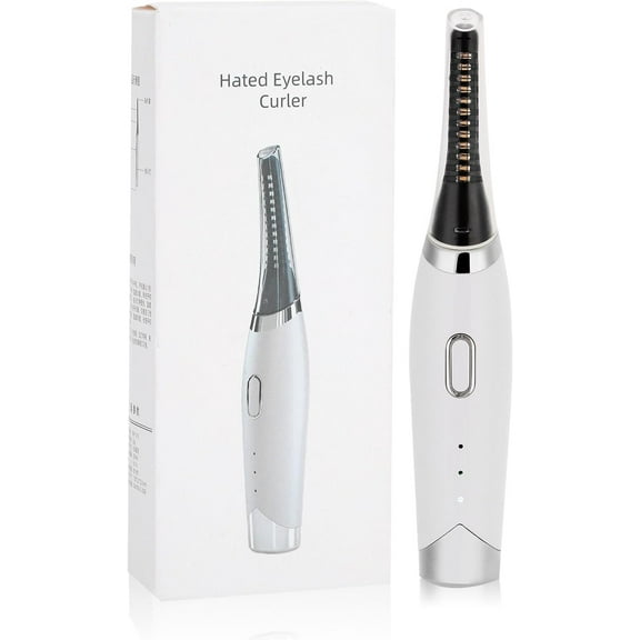 Heated Eyelash Curler Electric Eyelash Curler Women Girls Heats Up Quickly Long Lasting Eye Beauty Makeup Tool Rechargeable Eyelash Curling Tools