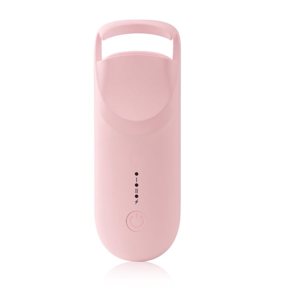 Heated Eyelash Curler, Portable Travel-Size Mini Electric Heated Lash Curler - 2-Level Adjustable Temp & Type-C Recharge, 10S Heat 3S Style 24H Lift for Long-Lasting Natural Effortless Curves