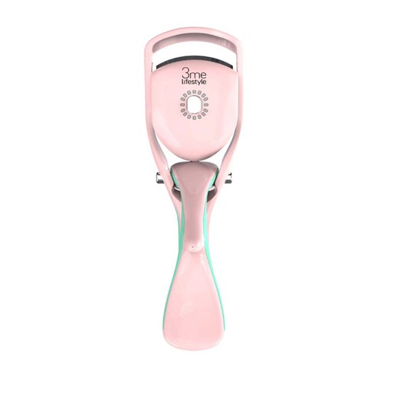 Heated Eyelash Curler – Rechargeable Electric Eyelash Curler – Long-Lasting Heated Lash Curler for Natural Lashes – Handheld Eyelash Heated Curler with Quick Pre-Heat