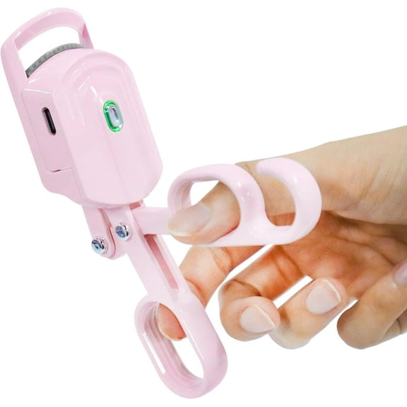 Heated Eyelash Curlers -Heated Lash Curler Heated Eyelash Curler Electric Eyelash Curler Rechargeable Eyelash Curler, Pink