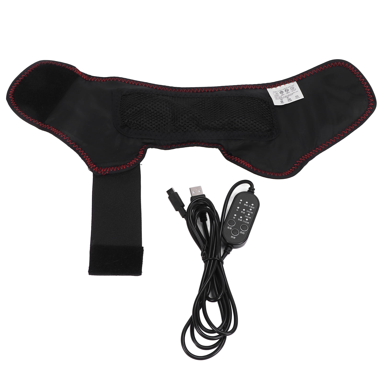 Heated Foot Ankle Brace Wraps Pain Relief Hot Therapy Foot Belt for