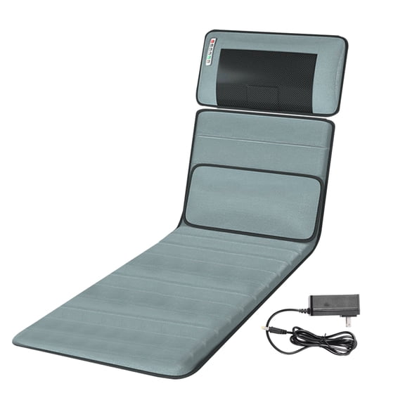 Heated Full Body Massage Mat with 3D Lumbar Traction for Home Relaxation and Muscle Recovery Adjustable Heat Zones for Back, Waist